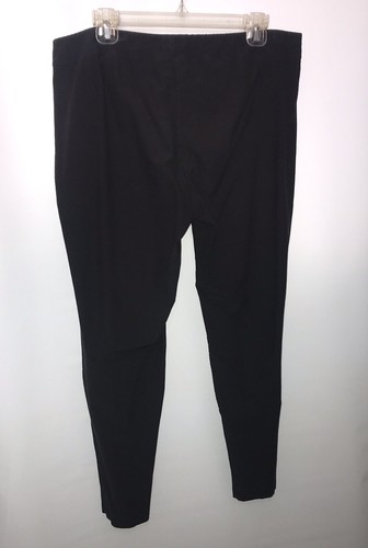 Pantalone Eileen Fisher taglia XL nero elastico in vita elasticizzato viscosa - Foto 5 di 10