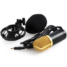 Recording Microphone - Condenser Kit Bm -700. Mic Set, Gaming/ Podcast/pc