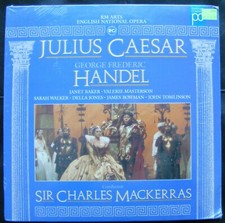 2-LaserDisc: JULIUS CAESAR, Handel, English National Opera  NEW 