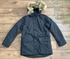 Helly Hansen Classic Parka Jacket Black Women's Uk Size Small Brand New