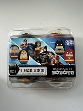 Handmade By Robots DC Comics Mini Egg Vinyl 4-Pack Figures Batman Superman G10