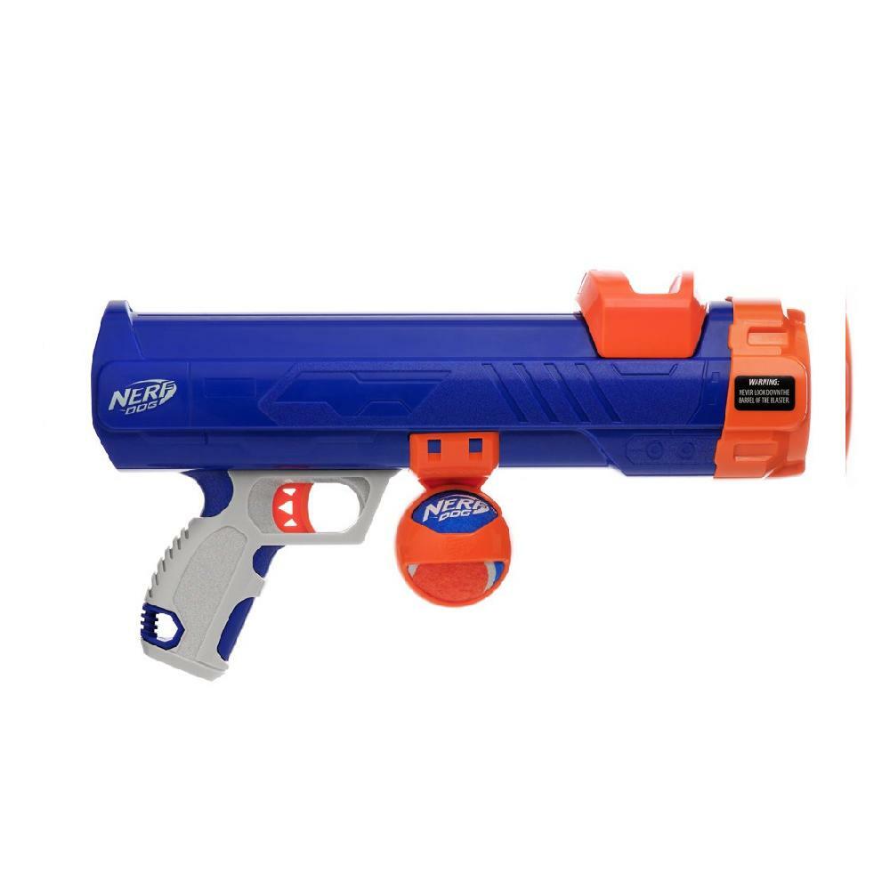 Nerf Dog Compact Tennis Ball Blaster Toy, Great for Fetch, 16 Inch