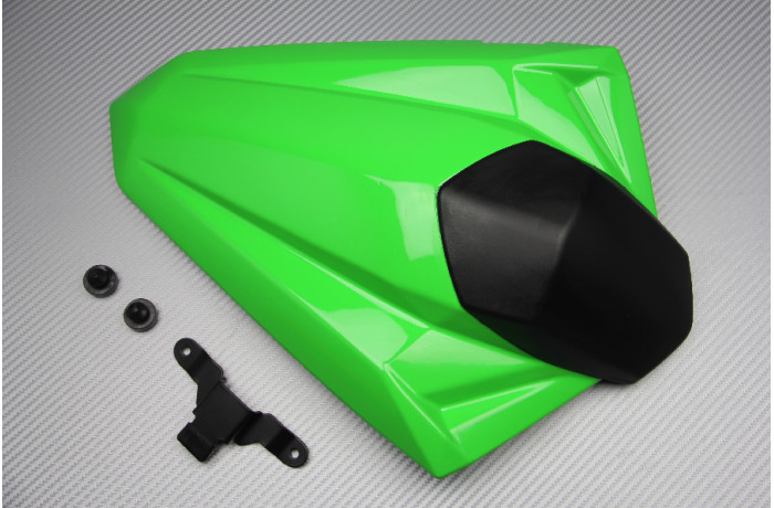 Capot de selle vert haute finition pour Kawasaki Z300 et ER300