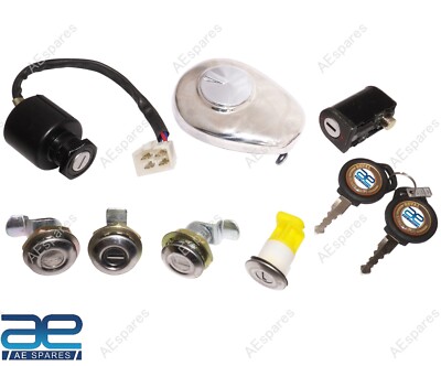 Complete Lock Set For Royal Enfield Classic C5 500cc UCE Model