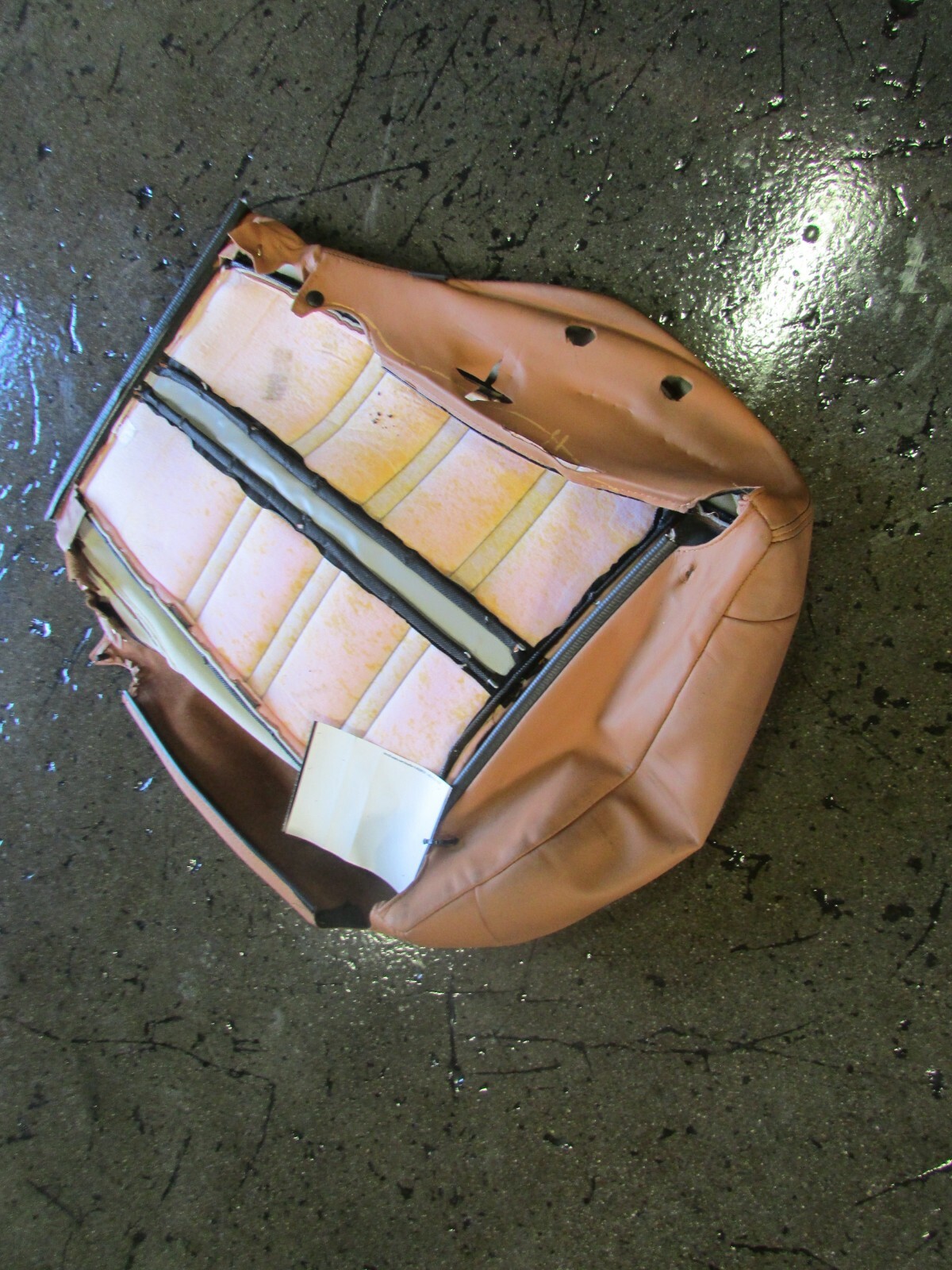 Ferrari 458, RH, Right Bottom Leather Cover, Used, P/N 83564700