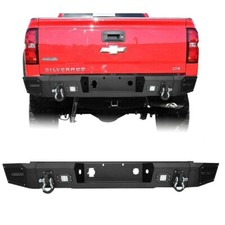Vijay Rear Bumper Fits 2007-2013 Chevy Silverado 1500 And Gmc Sierra 1500