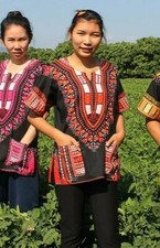 Raan Pah Muang Bra...X-Large,Red/Black.