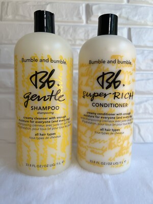 Bumble and bumble Gentle Shampoo 33.8 oz & Super Rich Conditioner 33.8 oz Combo