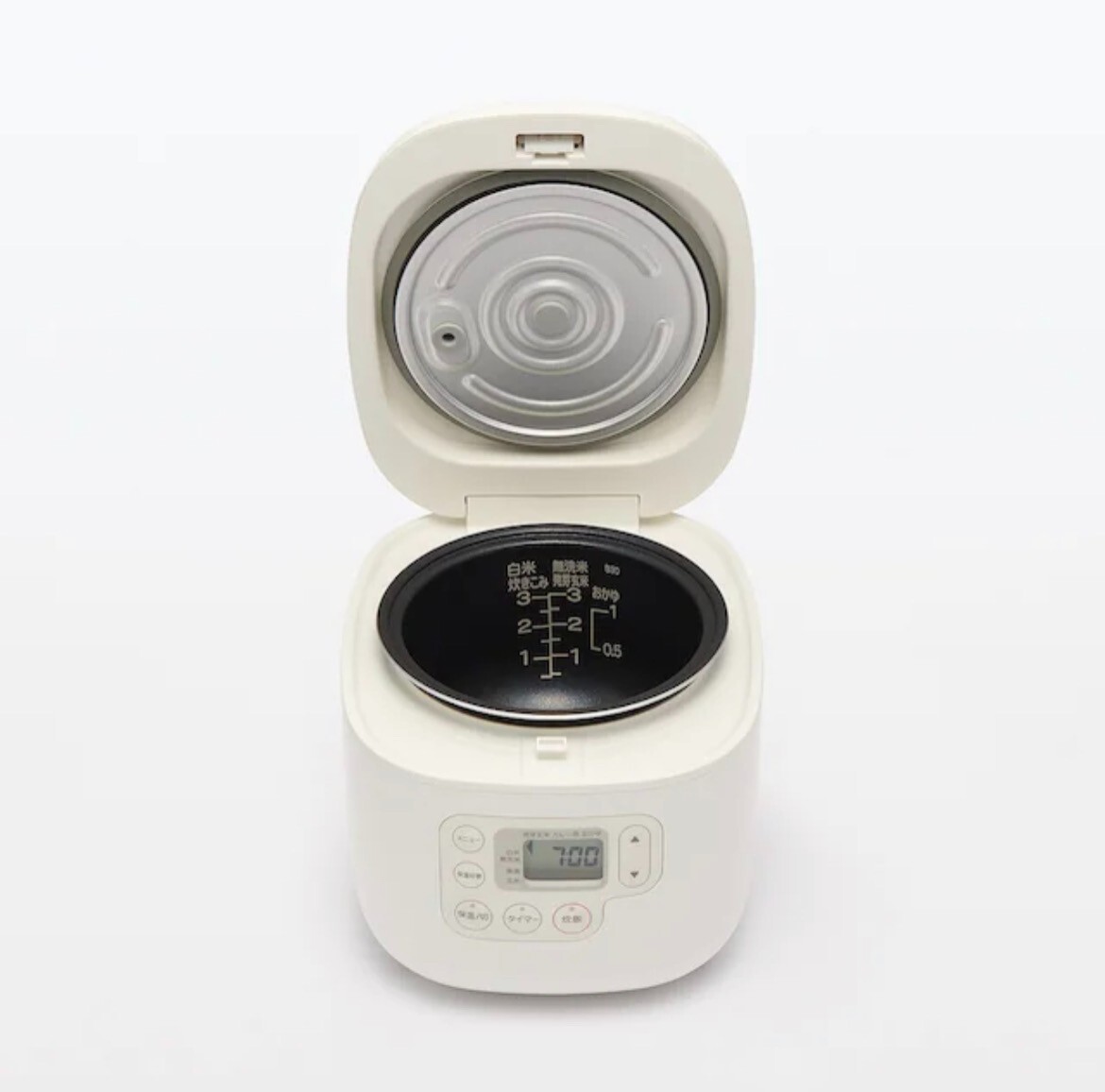 MUJI Rice cooker with a rice scoop (3 cups) NEW Japan 4550182875706 eBay