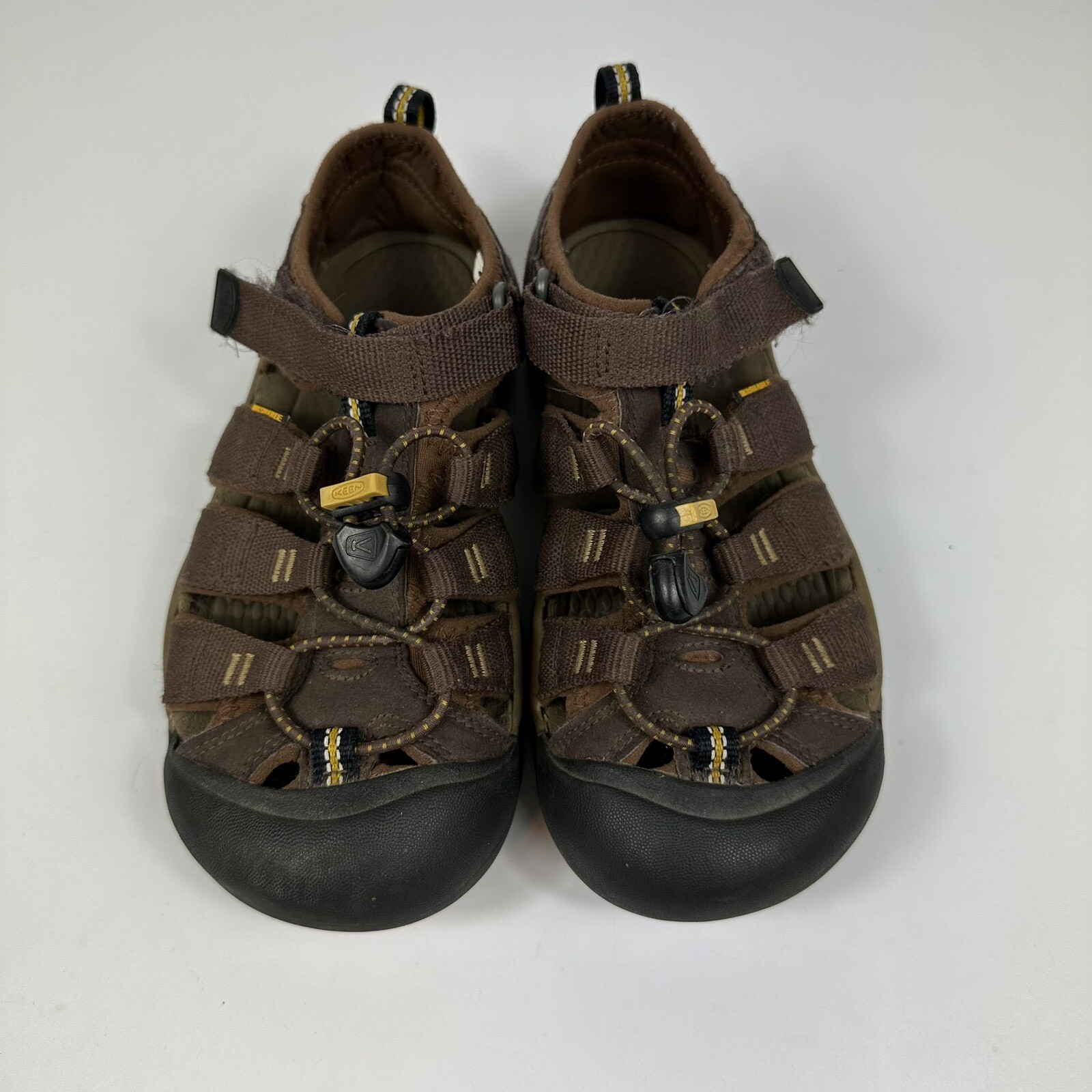 Sandali da pesca KEEN Newport H2 1022841 marroni in pelle scarpe da trekking outdoor