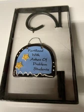 Tumbleweed Pottery Planter Plaque New in box 15" tall