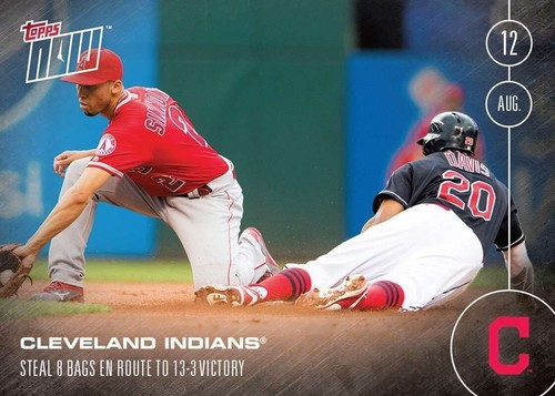 2016 Topps Now 350 CLEVELAND INDIANS®