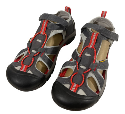 KEEN sandals size 6 gray and orange Waterproof NEW!! | eBay display picture 3