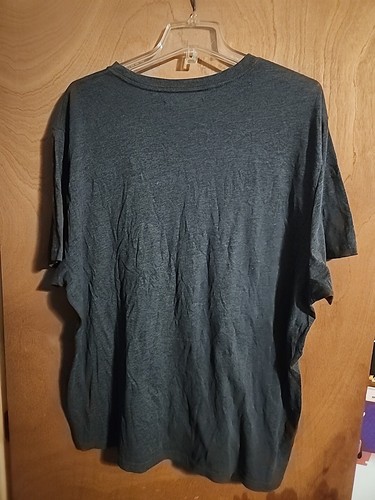 Waraire For McDonald's Welcome Men's Employee T-shirt Short Sleeve Grey 3XL-R - Picture 6 of 6