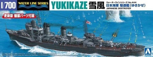 Kit maquette Aoshima échelle 1/700 WWII IJN japonais classe Kagero destructeur Yukikaze