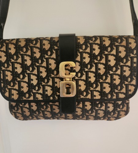 CHRISTIAN DIOR - SCHRÄGE JACQUARD 30 MONTAIGNE SCHULTERTASCHE WUNDERSCHÖN
