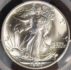 1943 P Walking Liberty Half Dollar, PCGS MS65, Brilliant Gem, Blistering Luster!