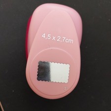 Efco Motivlocher - Stanzer - Rechteck gezahnt -4,5 x 2,7 