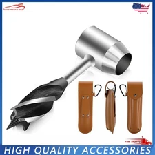 Manual Hand Auger Wrench Outdoor Survival Wood Gear Drill Kit for Bushcraft Tool