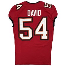 Lavonte David GAME ISSUED Tampa Bay Buccaneers Nike On-Field NFL Jersey Inc.COA