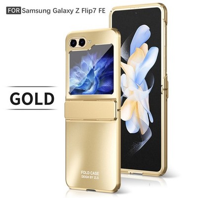 Hülle für Samsung Z Flip7 FE Z Flip7 Flip6 Flip5 4 3 Plating harte schlanke Case