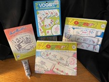 Lot 4 Vintage Vogart & Martha' s Repeat Transfer Patterns & Aunt Martha's Paint
