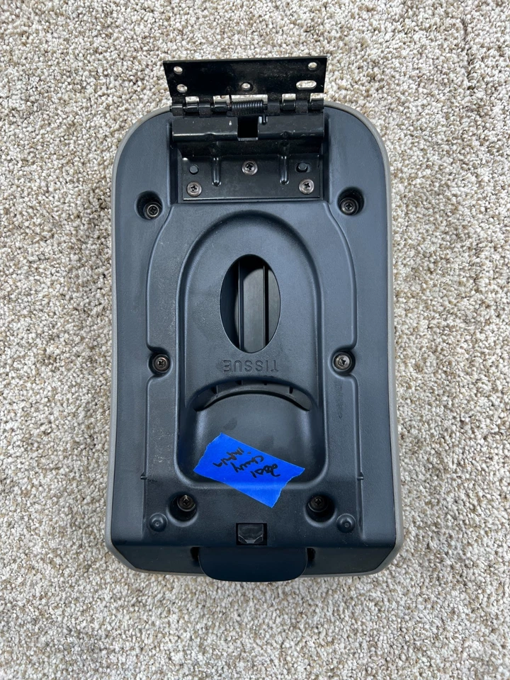 Chevrolet Impala 2000-2005 consola central gris vinilo canastilla reposabrazos tapa OEM Foto 2 de 3