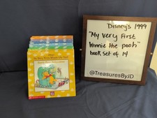 Disney's 1999, "My Very First Winnie The Pooh" Book Set Of 14, VGC