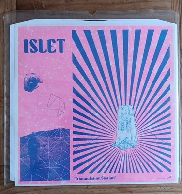 Islet Triangulation Station 12'' PC UK ORIG 2013 Numbered Ltd Edition Shape VINYL