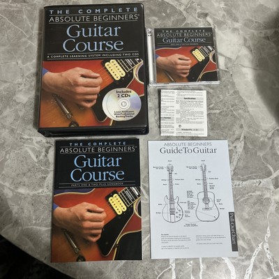 Der komplette absolute Leitfaden für Anfänger Gitarrenkursbuch + CDs