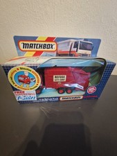 MATCHBOX Superkings! Vintage/RARE "1986 REFUSE TRUCK City Corp" K-133 pre-owned