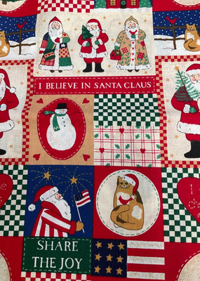 FABRIC TRADITIONS #2316 CHRISTMAS PATCHWORK (1995) - 1 YARD