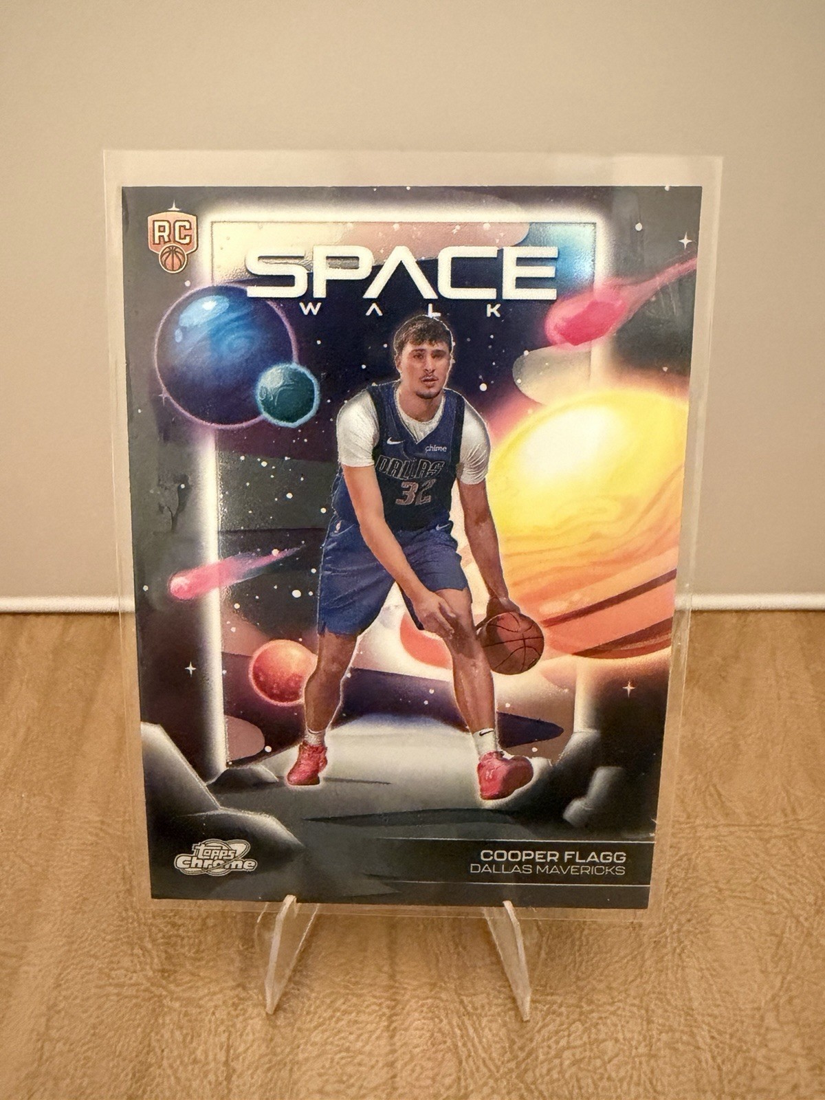 🔥 COOPER FLAGG RC 2025-26 TOPPS COSMIC CHROME SPACE WALK NBA MAVS ROOKIE