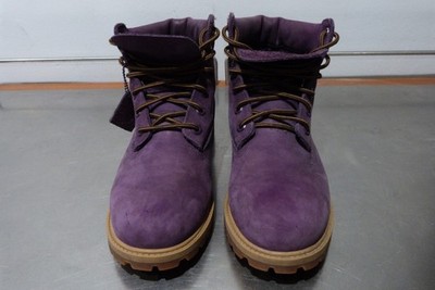Timberland 6'' DTLR Villa Purple Diamond US Boy's Size 6.5 (heel drag, no box)