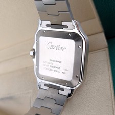 Cartier WSSA0062 Santos De Cartier Large Green 39.8mm 2024 Box & Papers 10