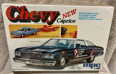 Vintage MPC c. 1976 #1-7604 Chevy Caprice. 1/25 Model Kit. SEALED! Free Shipping