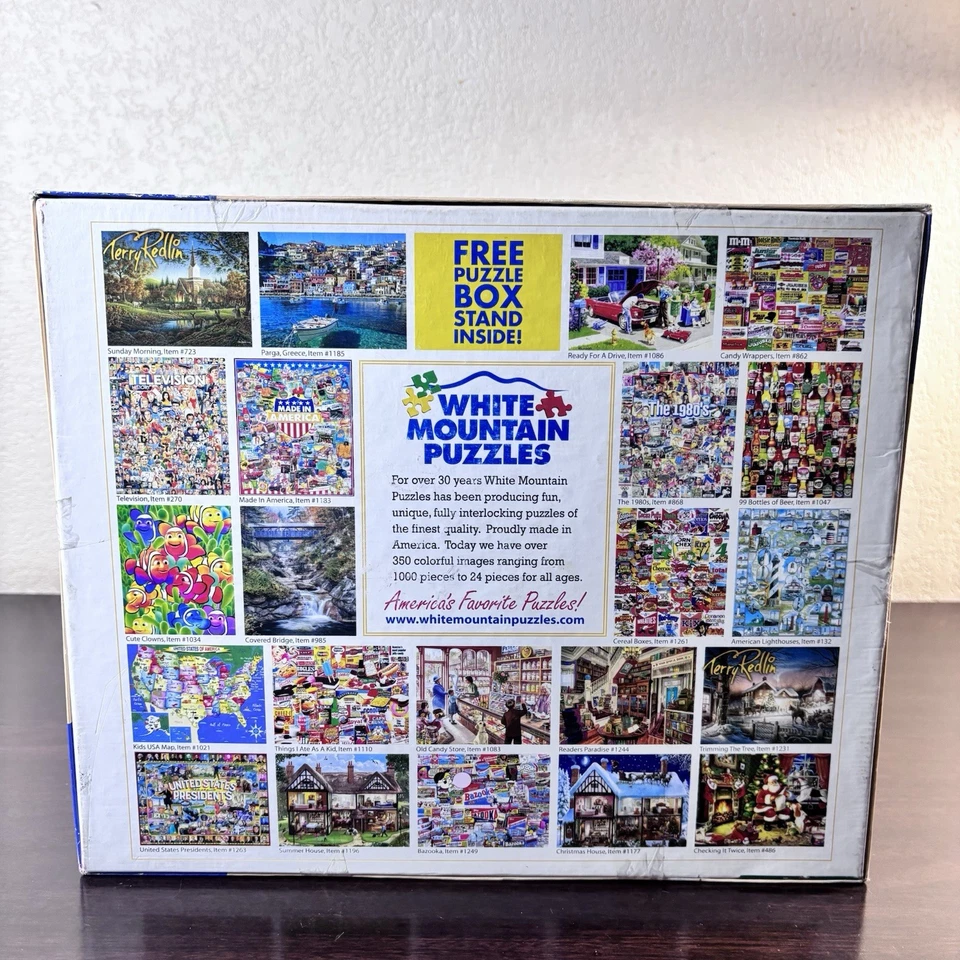 Puzzles Montaña Blanca AMIGOS EN VERANO Fred Swan 1000 Piezas Completo Foto 4 de 4