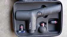 FitRx Muscle Massage Gun - 6 Speeds, 3 Attachments, & Hard Carrying Case