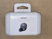 New & Sealed! Genuine Sony WF-1000XM5 Wireless Headphones Earbuds - Black NIB!