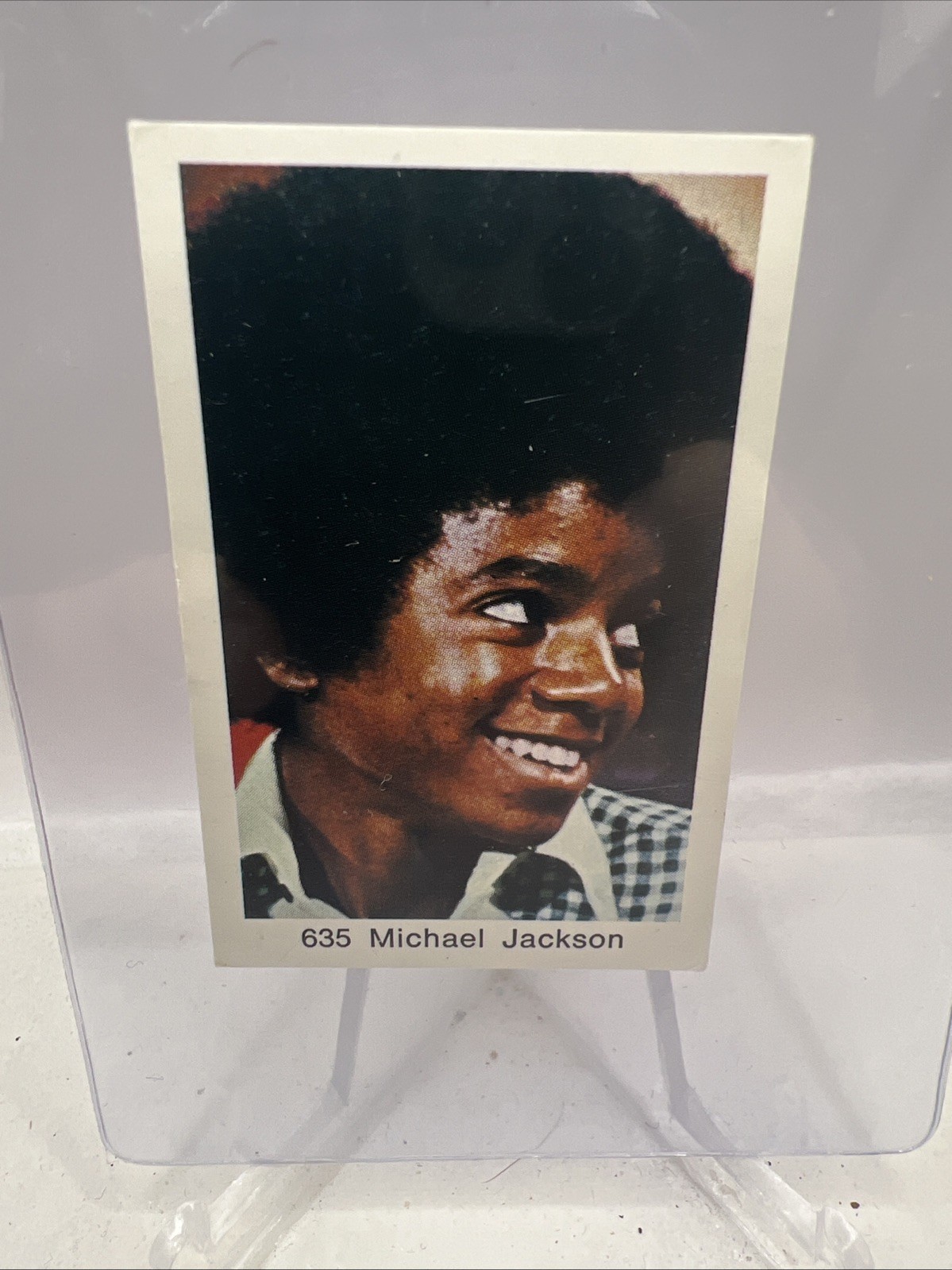 1974-81 Swedish Samlarsaker #635 Michael Jackson
