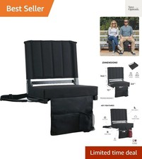 Stadium Seats with Back Support Folding Chair for Bleachers