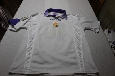 Official Vintage Football Shirt Real Madrid 1996 1997 KELME Size L