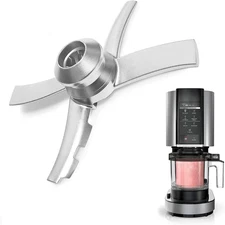 Replacement Stainless Steel Paddle Blade Compatible with Ninja Creami NC300 Seri