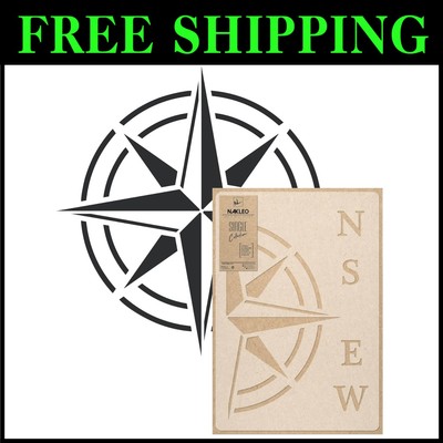 Geometric Reusable Plastic Stencil - DIY Home Decor