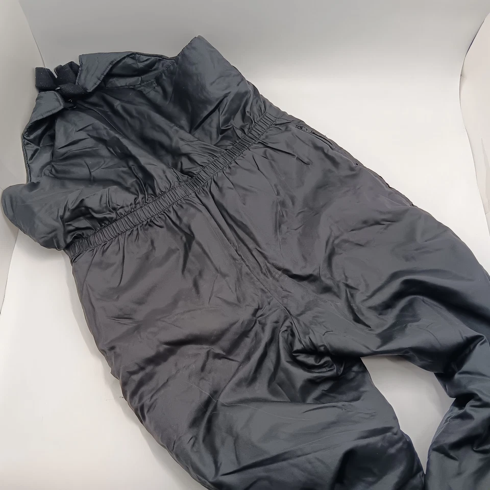 Vintage Polaris Mens XL Long Black Bibs Overalls Snow Ski Winter pants USA - Image 4 of 4