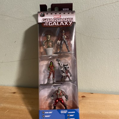 Marvel Guardians of The Galaxy Nano Metalfigs Die-Cast Mini-Figs NEW 5 Pack 2017