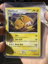 Pokémon TCG Raichu Holo 8/100 Stormfront 2008 on eBay