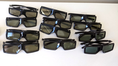 1 Original Sony TDG-BT400A Active 3D Glasses - Authentic - Fresh Battery install