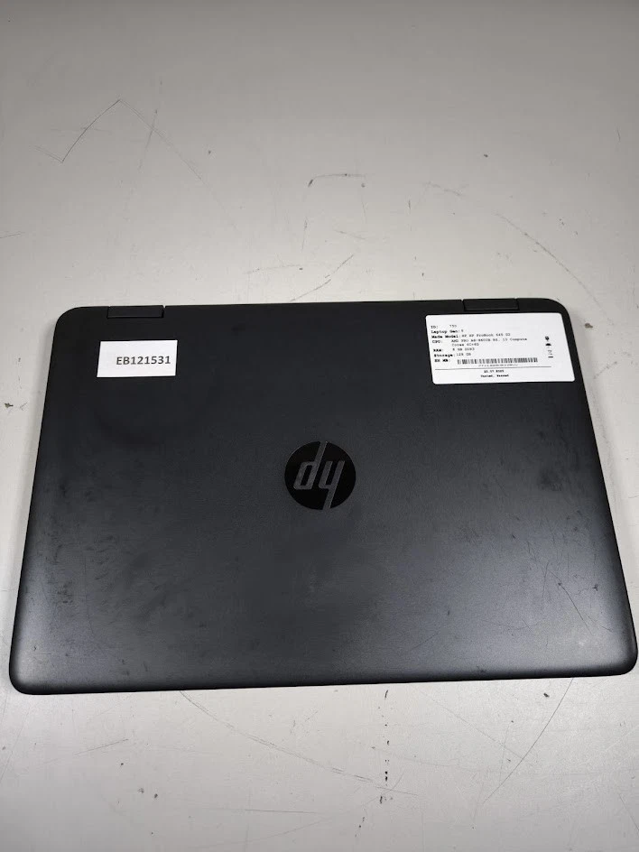 HP ProBook 645 G2 Laptop - Refurbished, No OS, Cosmetic Wear - Image 2 of 4
