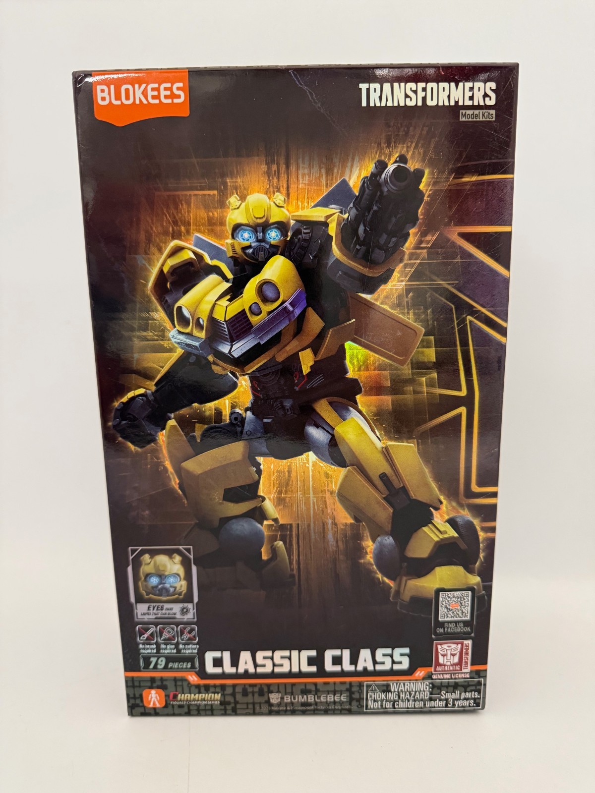 Blokees Transformers Classic Class Bumblebee Model NEW Sealed